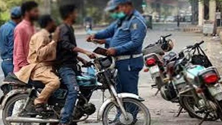 ون وے کی خلاف ورزی ،ڈرائیور گرفتار