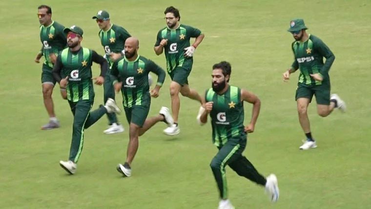  پاکستان ٹیم کی ڈھاکہ میں ٹریننگ 