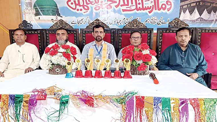 مسلم لیگ ہائی سکول میں  تقریب تقسیم انعامات 