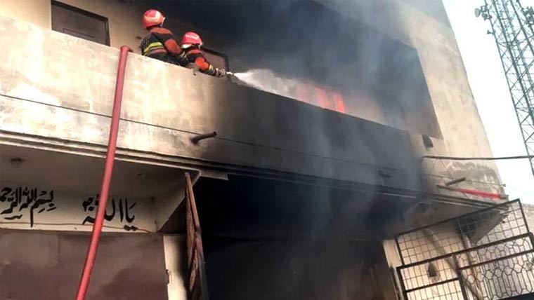 فیروزوالہ:جوتے بنانے والی فیکٹری میں دھماکا، 5 مزدور جھلس گئے 