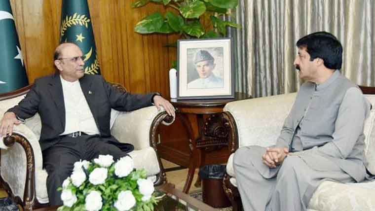  صدر  سے گورنر پنجاب کی ملاقات صوبے کے انتظامی امور پر تبادلہ خیال 
