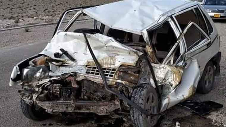  چاغی :خوفناک ٹریفک حادثہ،11افراد جاں بحق،4شدید زخمی 