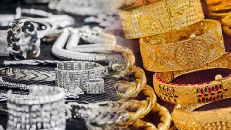 چاندی 12، سونے کی قیمت  میں 400روپے فی تولہ کمی