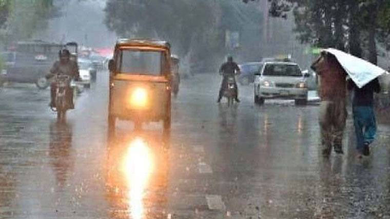  آج سے 12مئی تک مختلف علاقوں میں گرج چمک کیساتھ بارش کا امکان