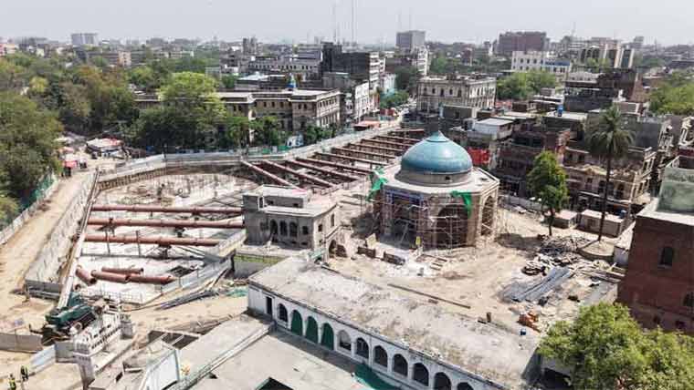 نیلا گنبدزیرزمین پارکنگ پلازہ منصوبہ، سست روی کا شکار