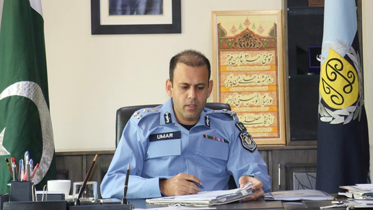 ڈی آئی جی کا سپیشل برانچ کی  کارکردگی اور سکیورٹی تیاریوں کا جائزہ
