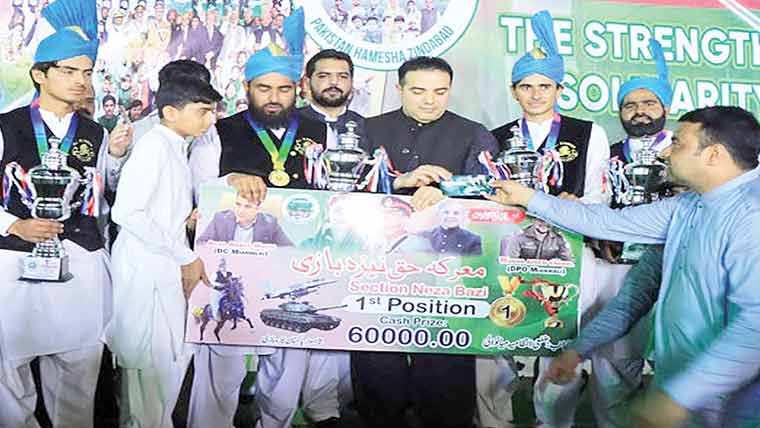 معرکہ حق ‘نیزہ بازی‘ میوزیکل نائٹ‘آتش بازی کا مظاہرہ 