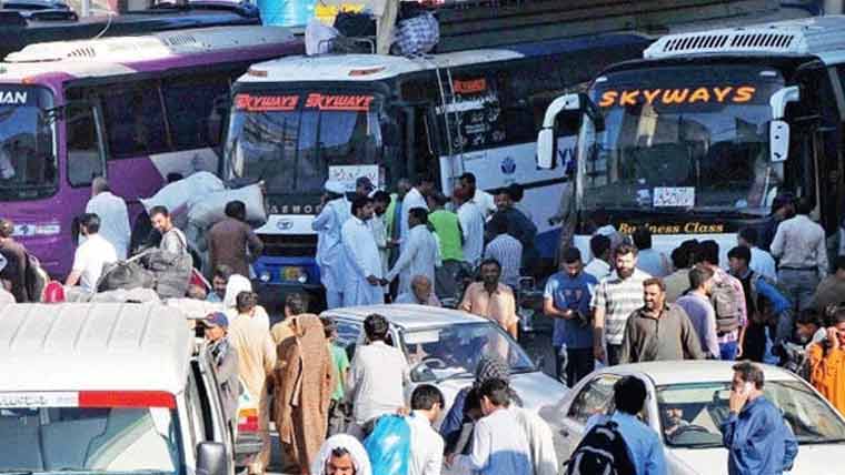 ٹراسپورٹرزنے انٹرسٹی کرایوں میں مزید 15 فیصد تک ازخود اضافہ کردیا