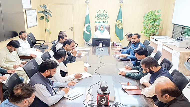 گجرات:قربانوں کے جانوروں کیلئے سیل پوائنٹس قائم 