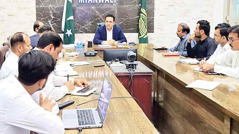  ستھرا پنجاب پروگرام،شہر کی خوبصورتی کا منصوبہ‘ڈی سی میانوالی 