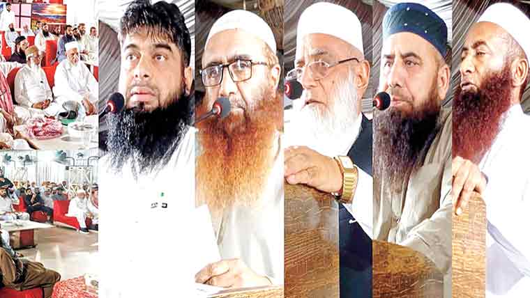 اہلحدیث رہنماؤں کا پاک  افواج کو خراج تحسین 
