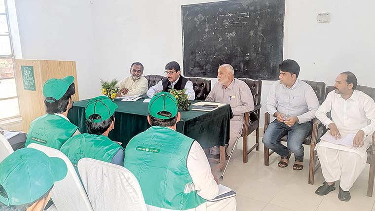  15 مئی تک کسان کارڈ کی  100 فیصد ریکوری ہر صورت  یقینی بنائی جائے ،ڈائریکٹر زراعت 