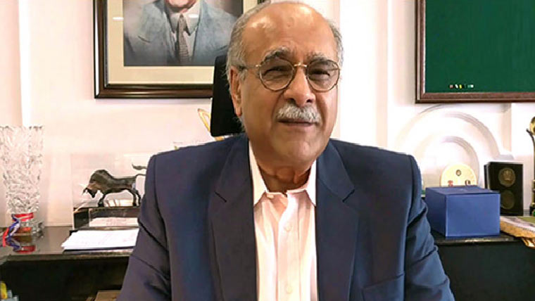  چینی صدر نے آبنائے ہر مز پر بات نہیں کی :نجم سیٹھی