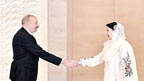 مریم  نواز  کی  آذربائیجان  کے  صدر سے ملاقات ،بانی  حیدر  علییوف  کے  مزار  پر  حاضری
