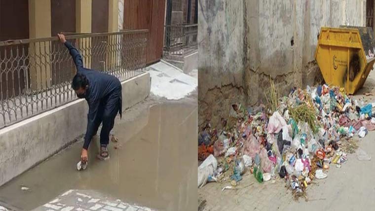 چناب نگر :گندگی کے ڈھیر، سیوریج کا نظام درہم برہم