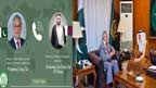 اسحاق ڈار سے سعودی سفیر کی ملاقات، قطری وزیر کو ٹیلیفون