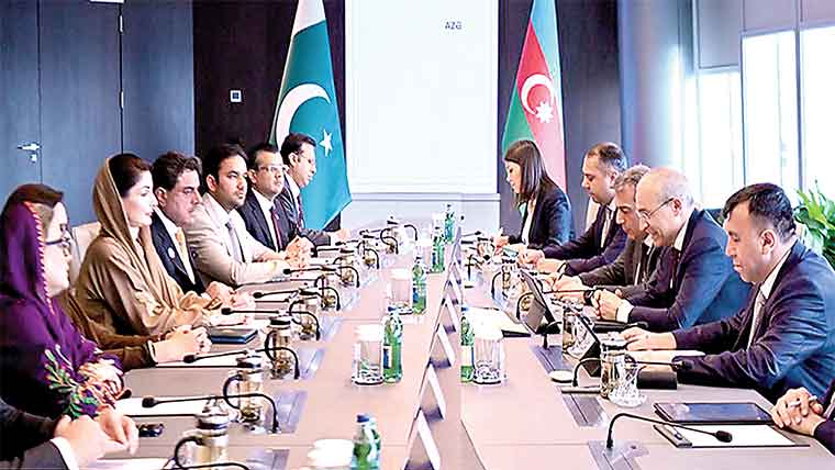 مریم نواز سے آذری وزیر اقتصادیات کی ملاقات، مشترکہ ورکنگ گروپ قائم 