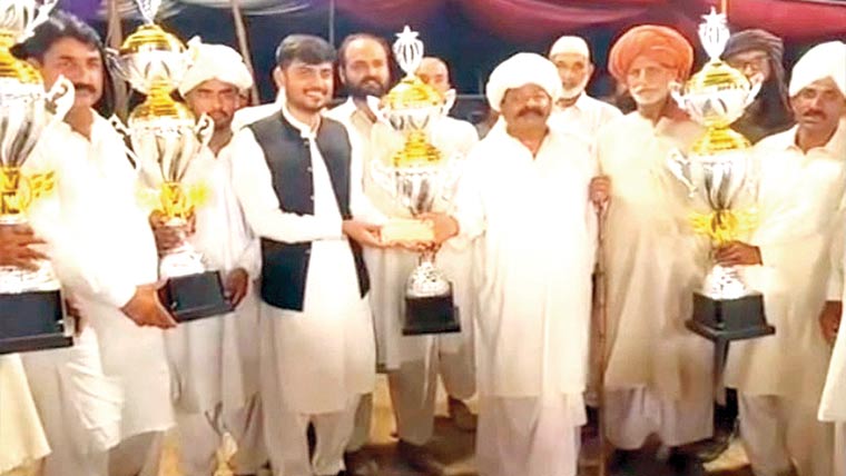 جشن نیزہ بازی ٹورنامنٹ ختم ، غوثیہ قادریہ لک کلب چیمپئن قرار