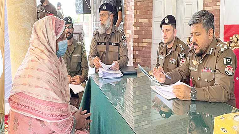 آر پی او کا ضلع منڈی بہاؤالدین کا دورہ،سکیورٹی جائزہ