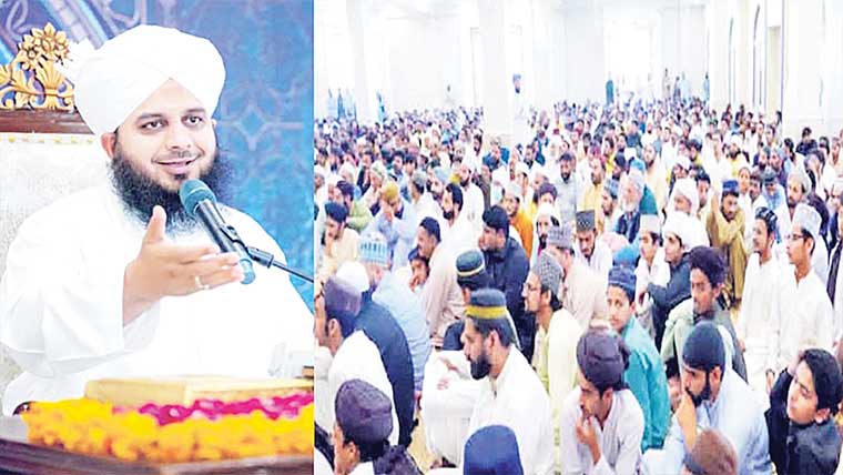  عید پر غربا مساکین کے حقوق کا خیال رکھیں:پیراجمل رضا 