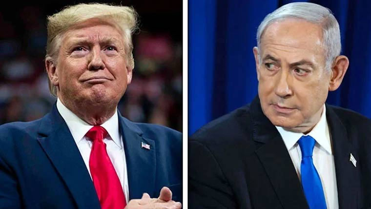 ٹرمپ  اور  نیتن  یا ہو  میں  ٹیلی  فون  پر  جھڑپ،اسرائیلی  وزیراعظم  پریشان