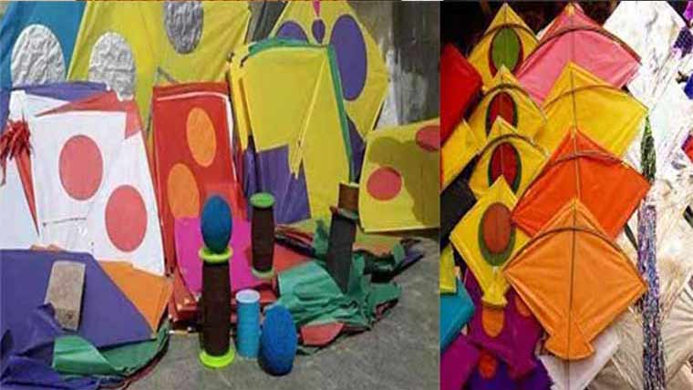 پتنگ فروش گرفتار،دس پتنگیں  اوردو کیمیکل آلود ڈوریں بر آمد 