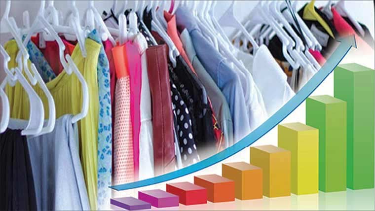  ریڈی میڈگارمنٹس کی  برآمدات میں 5فیصد اضافہ 