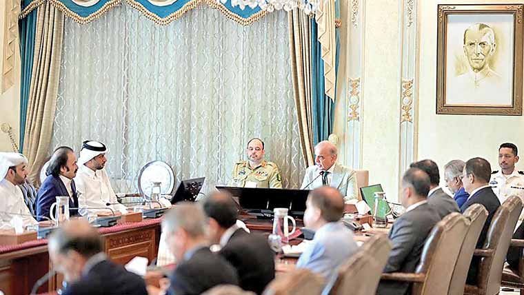 بیرونی سرمایہ کاری بڑھانے کیلئے اقدامات ترجیح:شہبازشریف