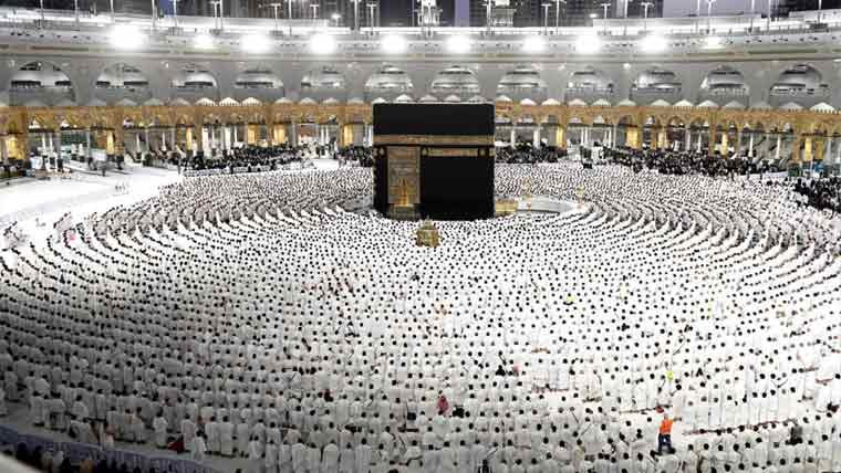   دنیا بھر سے 12لاکھ عازمین حج سعودی عر ب پہنچ گئے 