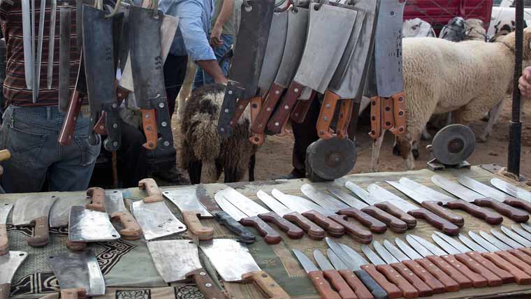 چھریاں،چاقو اور ٹوکے کی قیمتوں   تیز کرنے کے معاوضہ میں اضافہ 