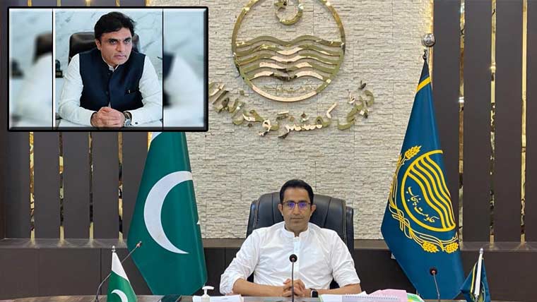 گریجوایٹ کالج خواتین میں نئے بی  ایس بلاک کی تعمیر کیلئے اراضی کا جائزہ 