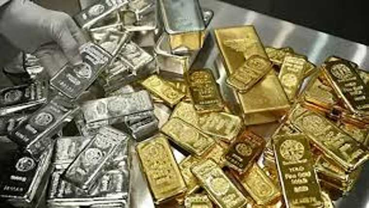 چاندی کی قیمت مستحکم، سونا 2200روپے تولہ سستا ہوگیا