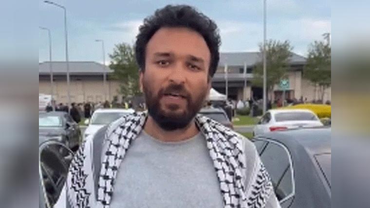 غزہ امدادی قافلے میں شامل  سعد ایدھی وطن واپس پہنچ گئے