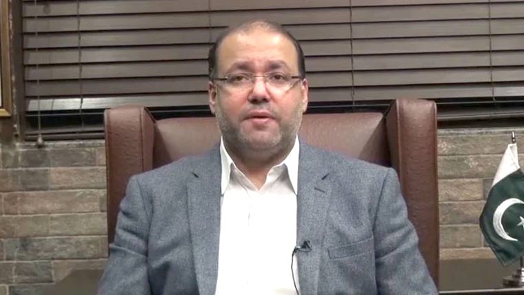  شافع حسین سے جاپانی ادارے کے کنٹری ڈائریکٹر کی ملاقات