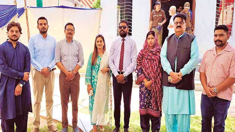  تھیلیسیمیا میں مبتلا بچوں کیلئے خون دینے کے کیمپ کا انعقاد
