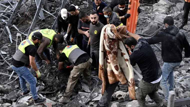 غزہ ،لبنان پر اسرائیلی حملے ،2خاندانوں کے 14افراد شہید