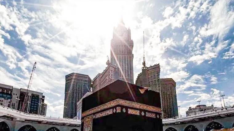 عید الاضحیٰ کے دن سورج عین خانہ  کعبہ کے اوپر ہوگا:ماہرین فلکیات 
