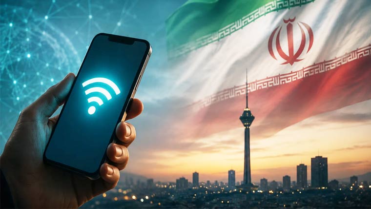 ایران میں 3 ماہ بعد انٹرنیٹ  سروس جزوی طور پر بحال