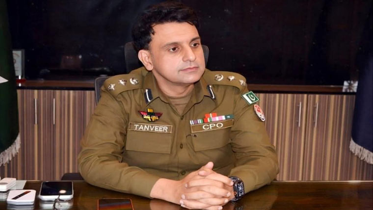 پولیس لائنز میں جنرل پریڈ کا انعقاد ، شاندار مارچ پاسٹ 
