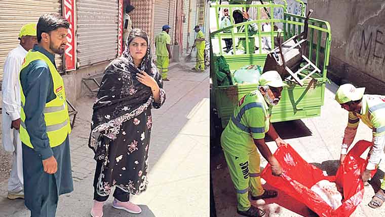 ڈسکہ:صفائی ستھرائی اور آلائشیں اٹھانے  سے متعلق سینکڑوں شکایات کاازالہ 