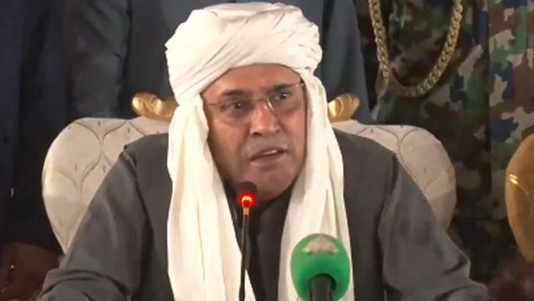 ہم  سب  ملکر  اسٹیبلشمنٹ  کے  ہاتھ  مضبوط  کریں  گے:صدر  زرداری