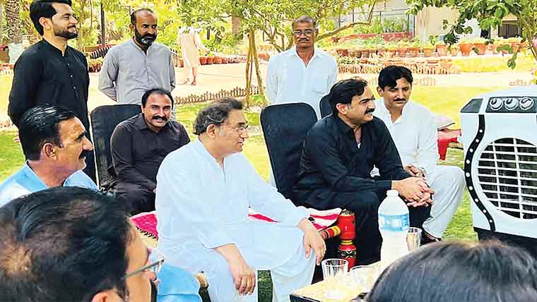 مصطفی رمدے کی کھلی کچہری ،عوام کے مسائل سنے 