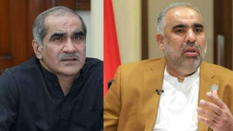 اسلام آباد ایئرپورٹ ناکہ پر رش ، سعد رفیق ،اسد قیصر کی پرواز مس 