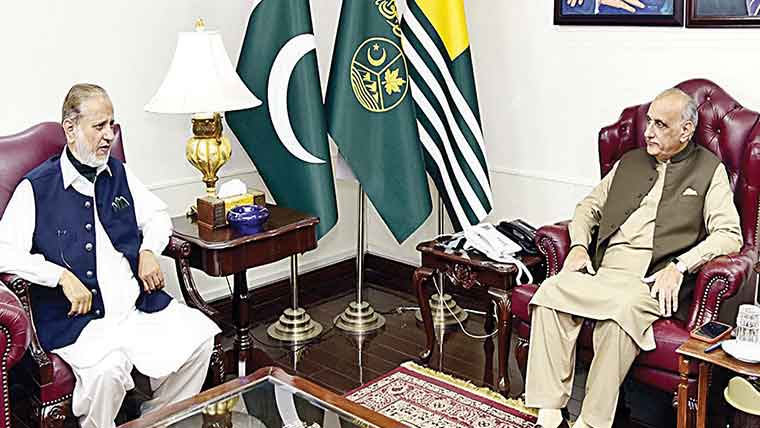 آزاد کشمیر میں احتجاج کا معاملہ حل ہونے کے بہت قریب ، نجیب نقی