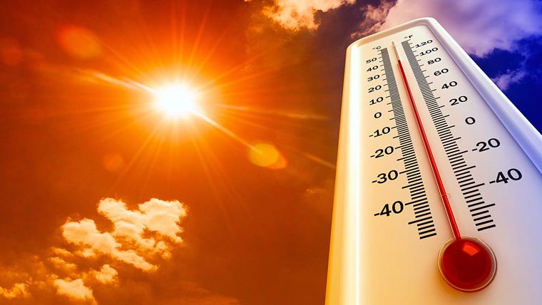  آئندہ 24 گھنٹوں کے دوران بیشتر علاقوں میں موسم خشک اور گرم رہنے کا امکان