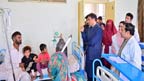  کمشنر فیصل آباد کا سوشل سکیورٹی ہسپتال کا دورہ