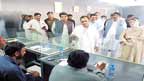  کمشنر کا دورہ، بس سٹینڈ، جیل روڈ، ہسپتال اور لائبریری کا معائنہ