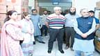 وزیر لیبر کا سوشل سکیورٹی  کے میڈیکل سٹور کا دورہ