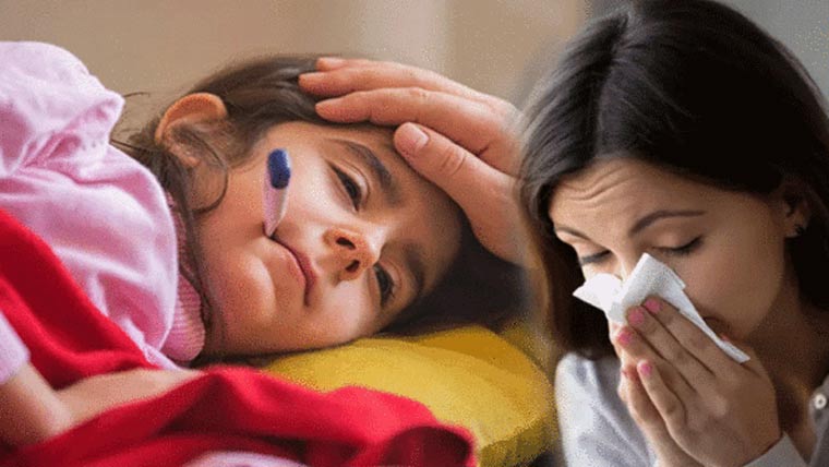 موسم کی تبدیلی کے ساتھ ہی الرجی  نزلہ ،زکام کے امراض پھیلنے لگے