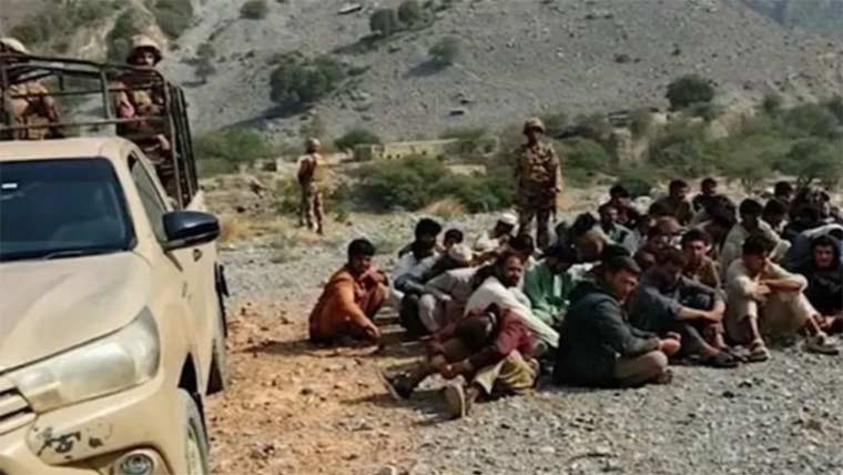 جنوبی بلوچستان سے 435غیر قانونی افغان باشندے گرفتار 
